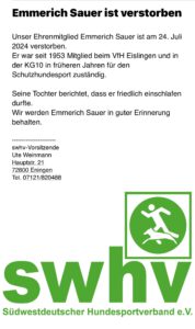 Mehr über den Artikel erfahren Emmerich Sauer